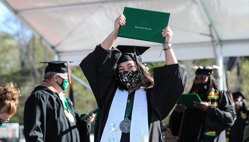 Spring commencement moments