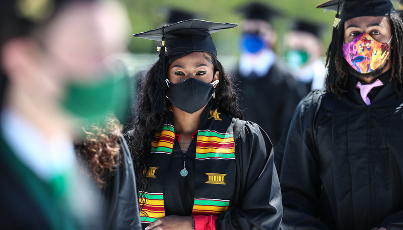 Spring commencement moments