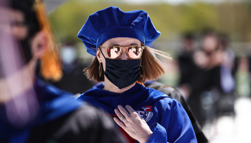 Spring commencement moments