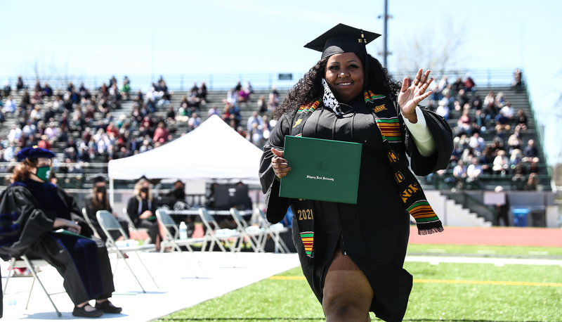 Spring commencement moments