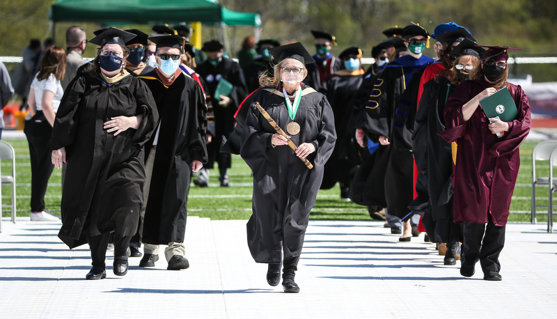 Spring commencement moments