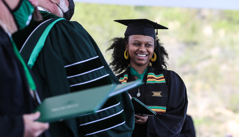 Spring commencement moments