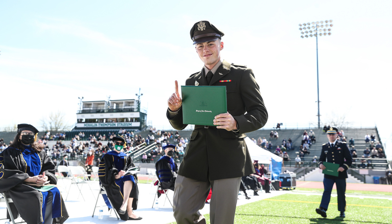 Spring commencement moments