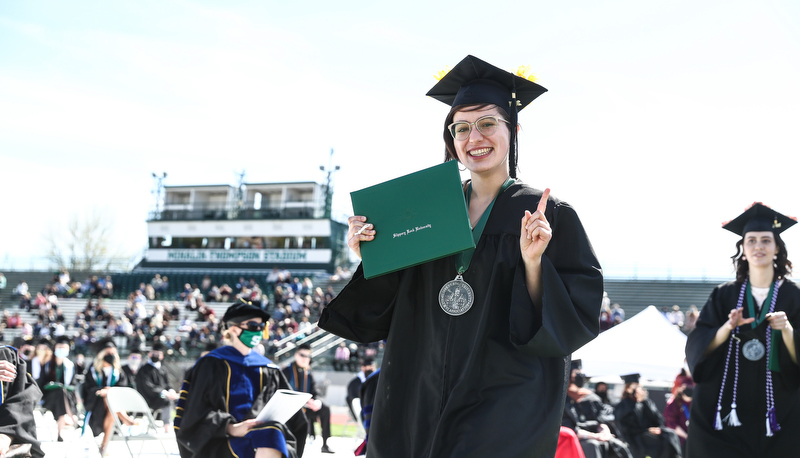 Spring commencement moments