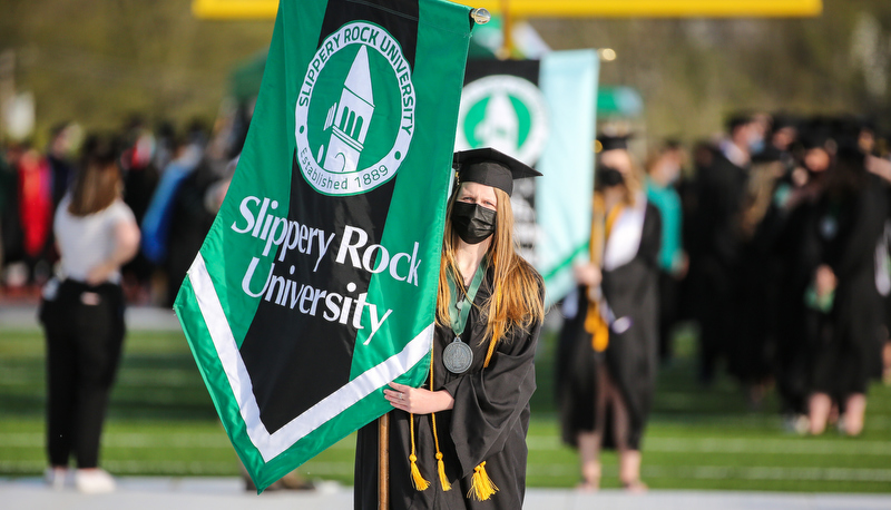 Spring commencement moments