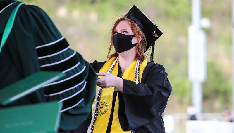 Spring commencement moments