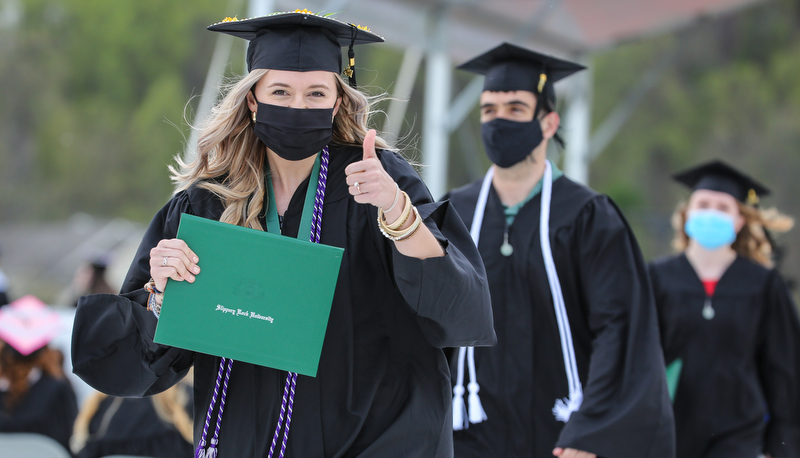 Spring commencement moments