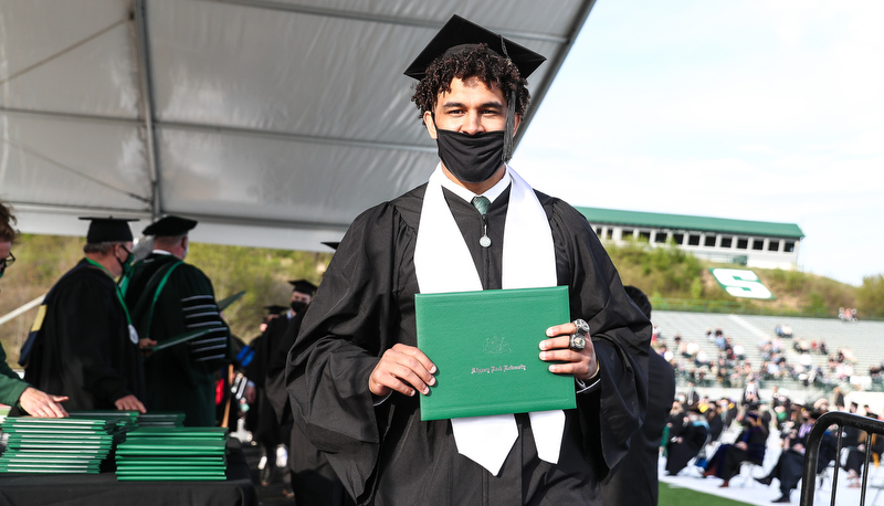 Spring commencement moments