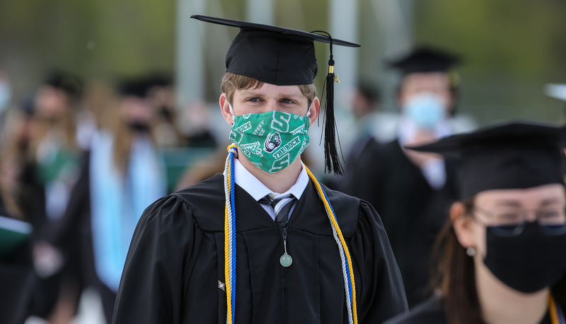 Spring commencement moments