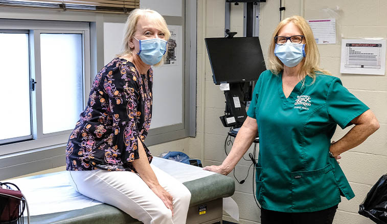 Grace and Barb are retiring after a combined 50 years of service