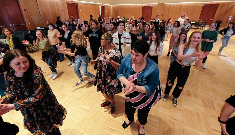 Students celebrating