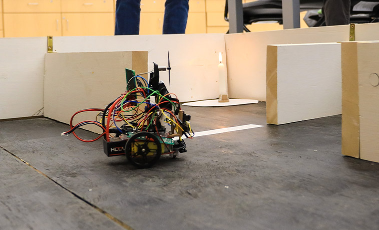 Student built robot