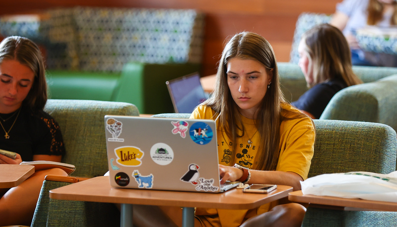 Students are back on camous for the first day of classes