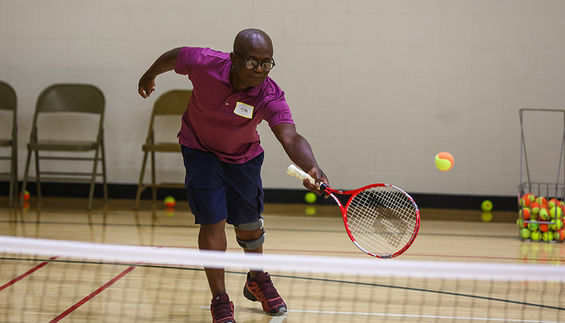 Wounded Vets playing sports