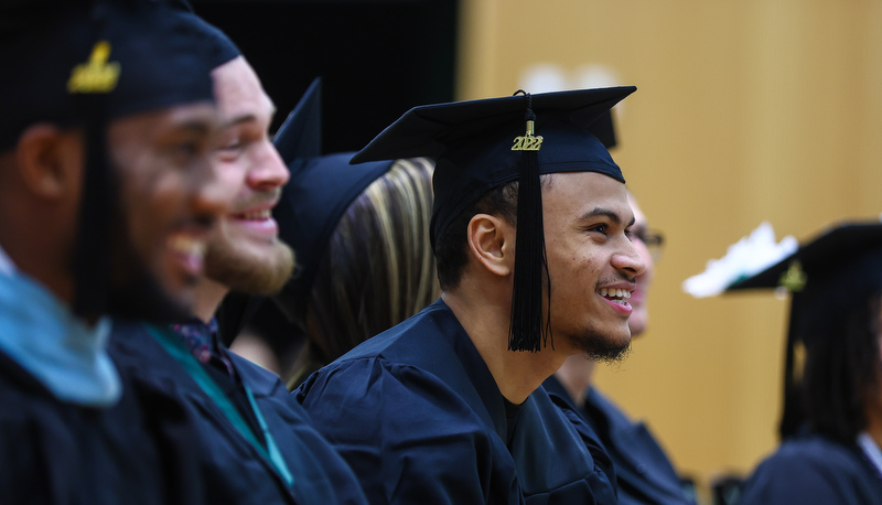 Students particiapte in graduation