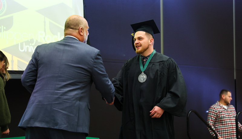 Students particiapte in graduation