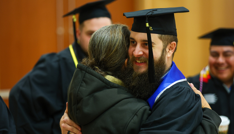 Students particiapte in graduation