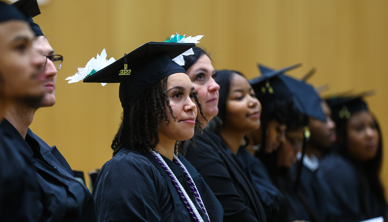 Students particiapte in graduation