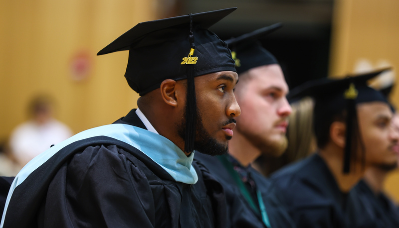 Students particiapte in graduation