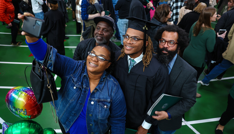 Graduation at the Rock