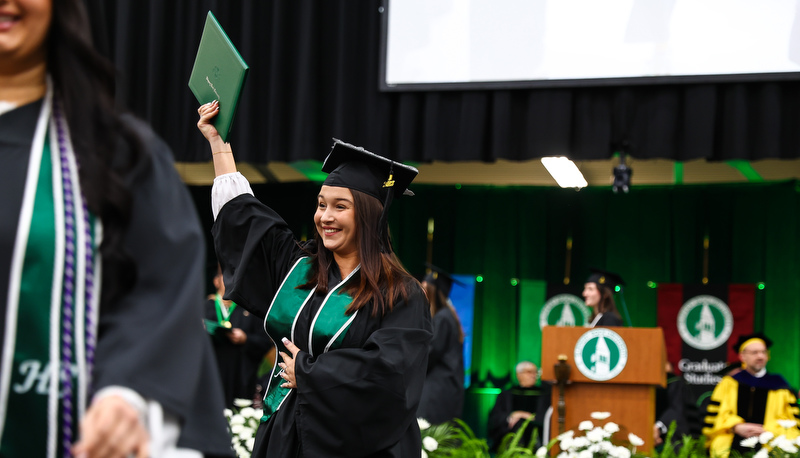 Graduation at the Rock