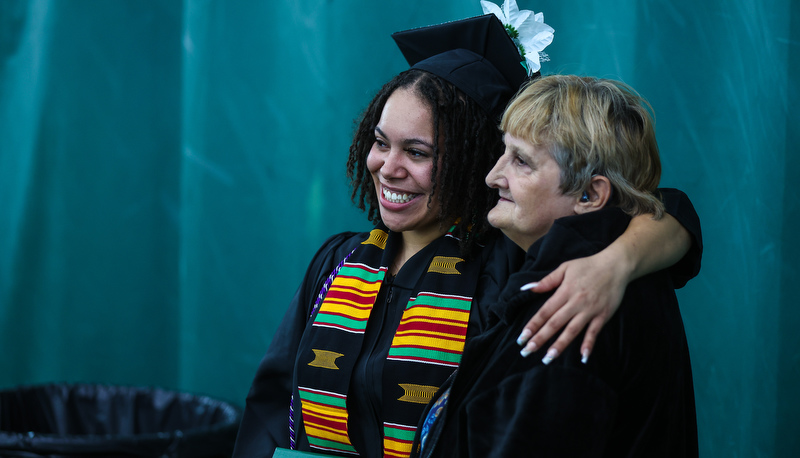 Graduation at the Rock