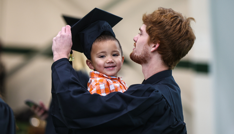 Graduation at the Rock