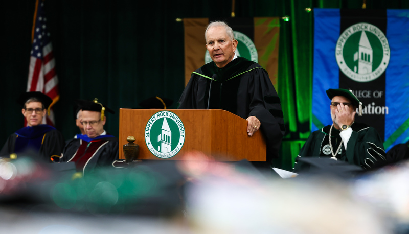 Graduation at the Rock