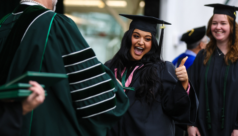 Graduation at the Rock