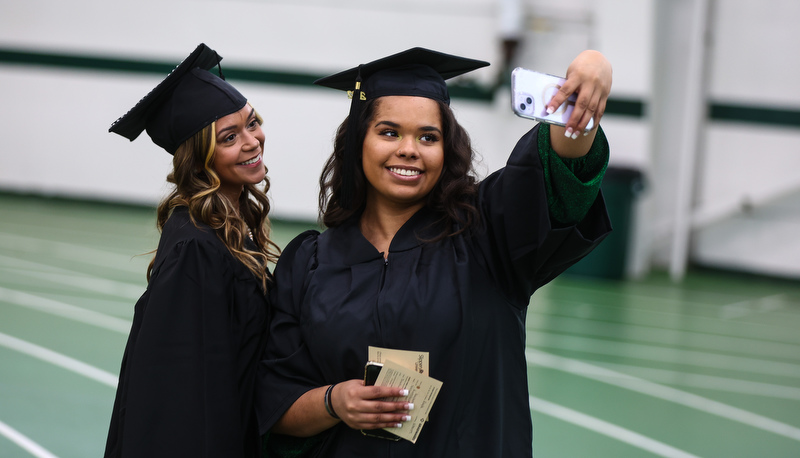 Graduation at the Rock