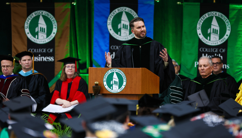 Graduation at the Rock