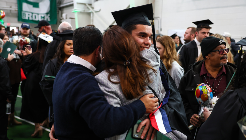 Graduation at the Rock