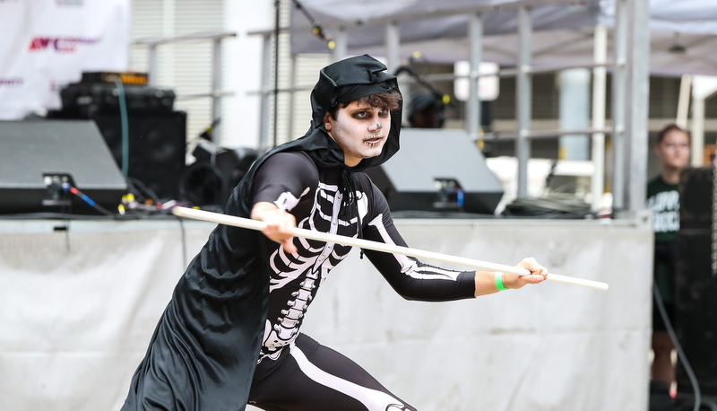 Dance students performing in Pittsburgh