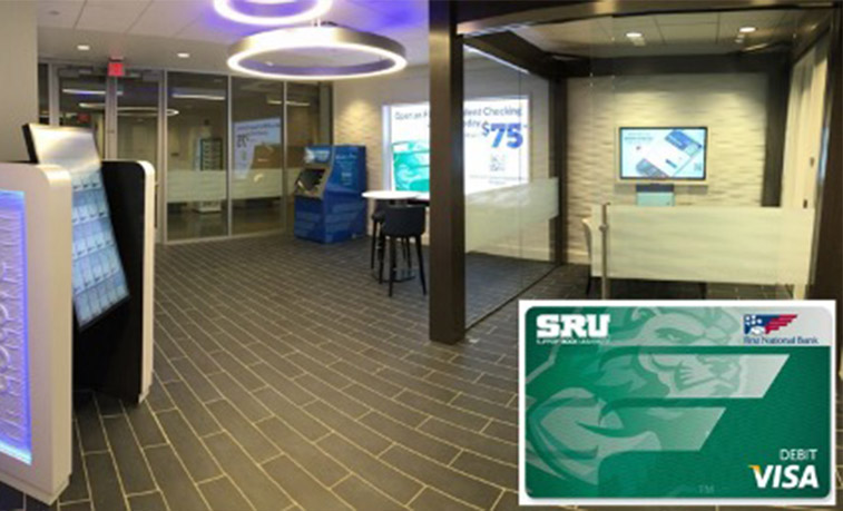 FNB branch in the Smith Student Center