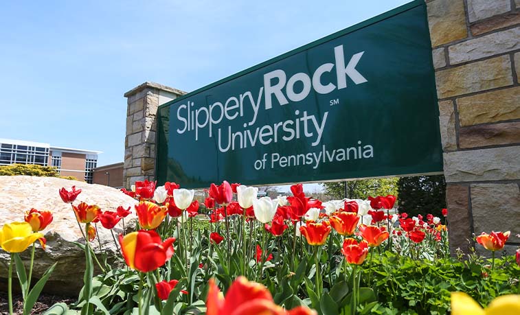 Campus sign