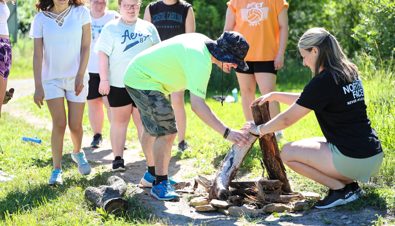 Students at Camp Rock