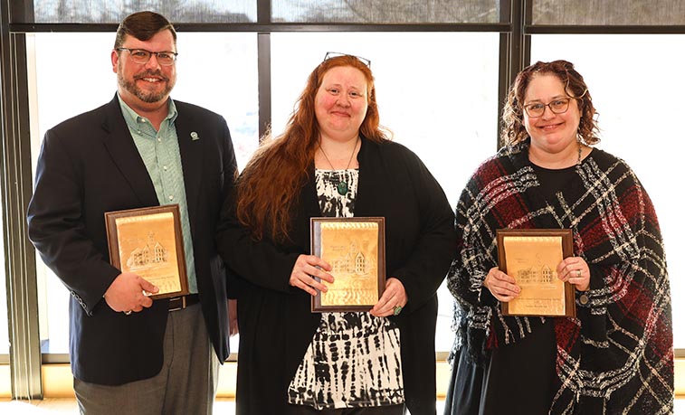 Recipients of the President's Award for Outstanding Service