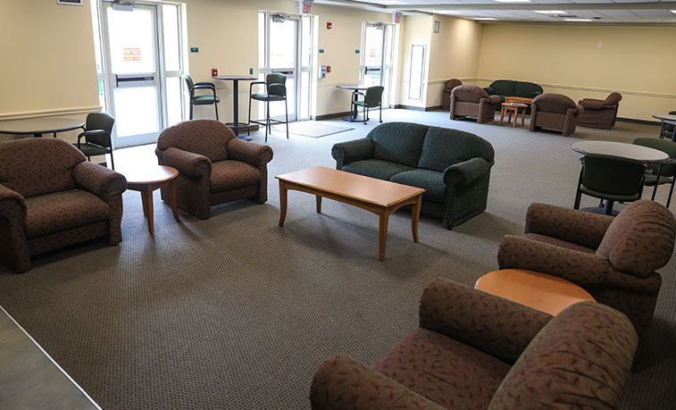 Student lounge in Watson