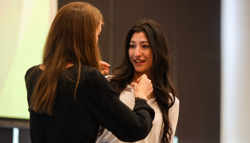 OTD Graduates receiving their pins