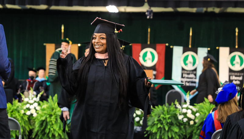 Graduates celebrating