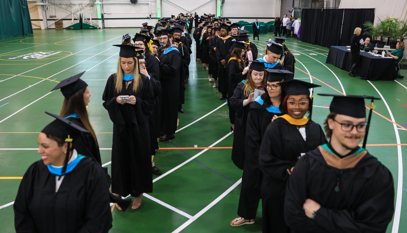 Graduates celebrating