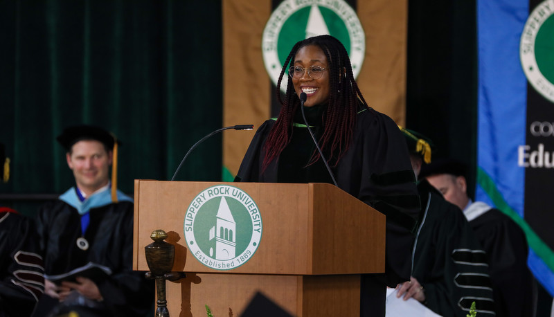 Graduates celebrating