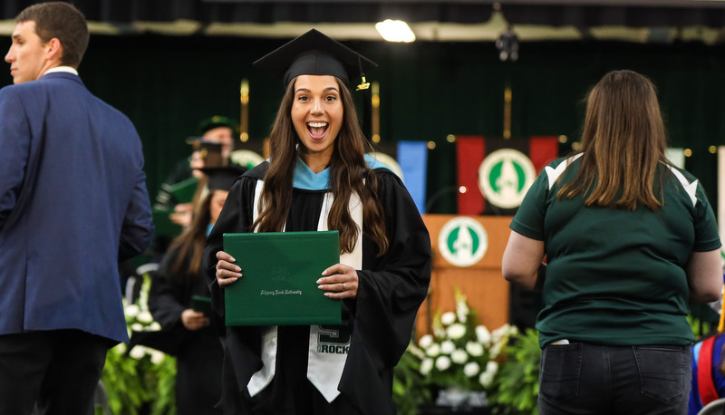 Graduates celebrating