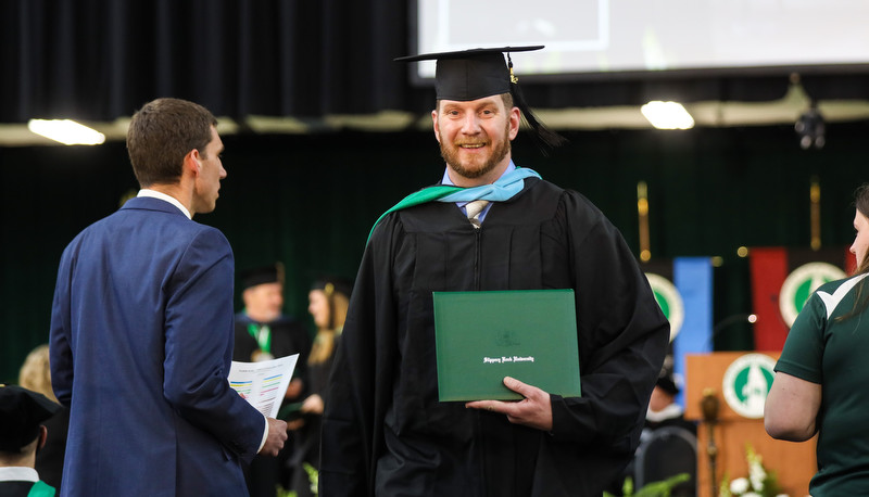 Graduates celebrating