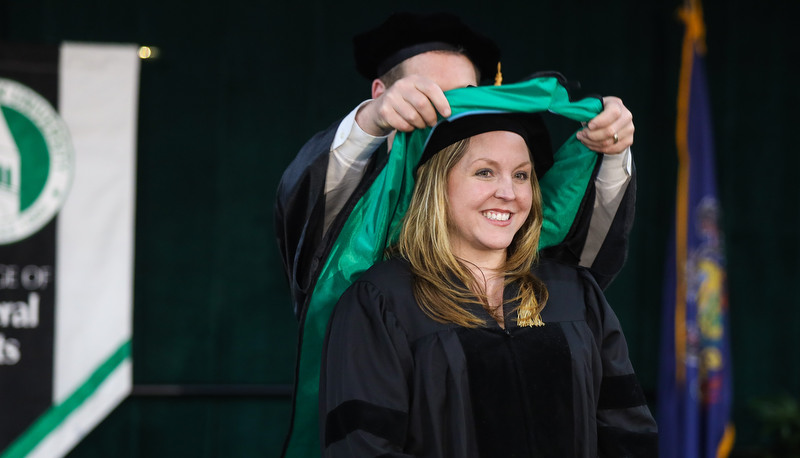 Graduates celebrating