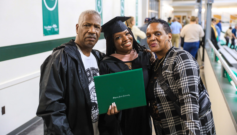 Graduates celebrating