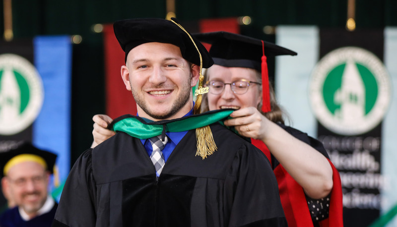 Graduates celebrating