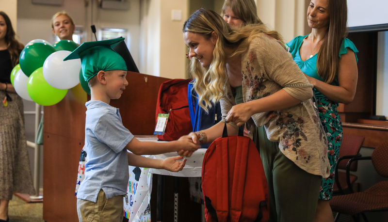 Pre-school graduates