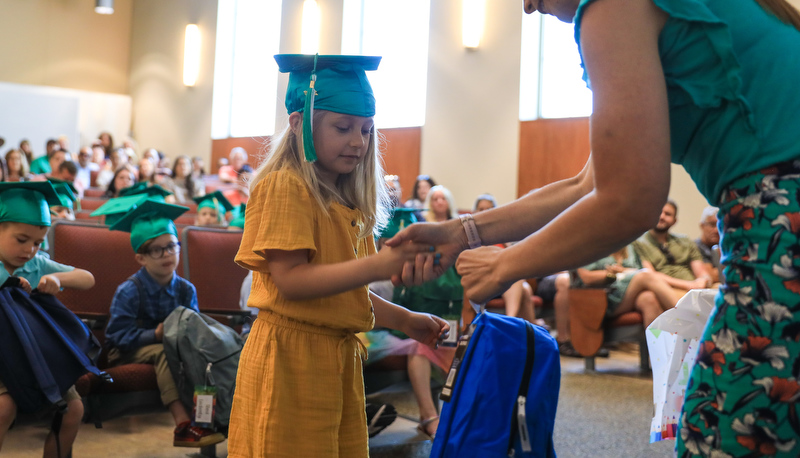 Pre-school graduates