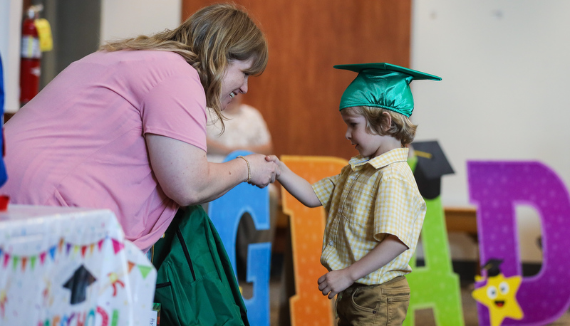 Pre-school graduates